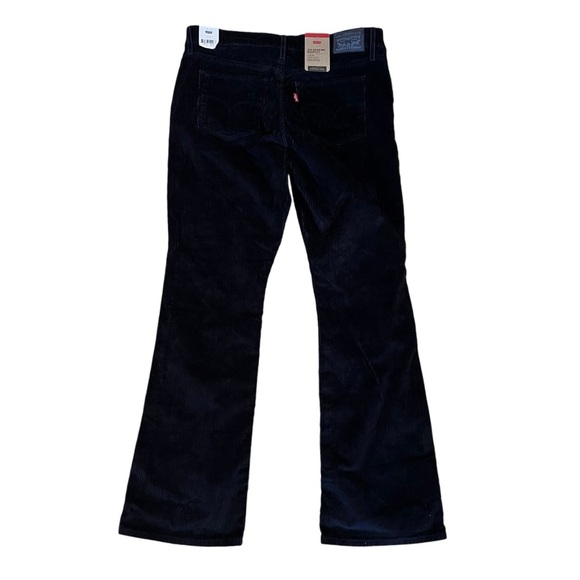 Levi's Pants - NWT Levi's 315 Shaping BootCut Mid Rise Slimming Black Corduroy Pants  31X30